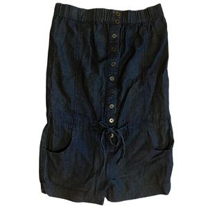 Denim Romper